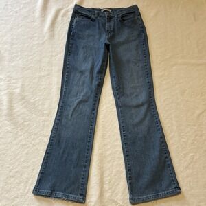 Lee Jeans Relaxed Bootcut 8 Blue Y2K Vintage Denim Mid Rise Classic Flare